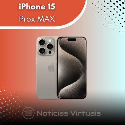 Celulares da Apple com o iPhone 15 Pro Max redefinindo tecnologia e sofisticação