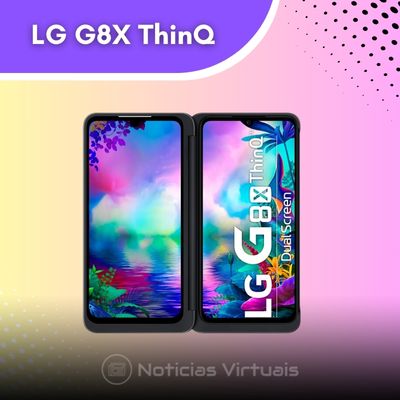 LG G8X ThinQ redefine o conceito de smartphone entre os melhores celulares da LG com sua tela dupla